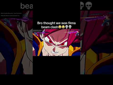 Bro Thought We Was Really Finna Beam Clash Sparkingzero Fyp Viral Meme Funny
