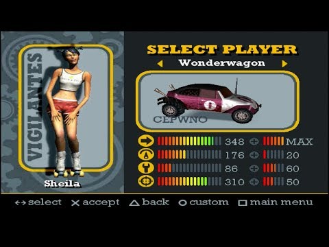 Vigilante 8 2nd Offense Прохождение #3 Sheila (Wonderwagon) [Vigilantes] Walkthrough hard