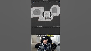 Fixing Vertex Groups to Ensure Proper Eye Animation - 3d game character in Blender - 3.2: Mouse Head