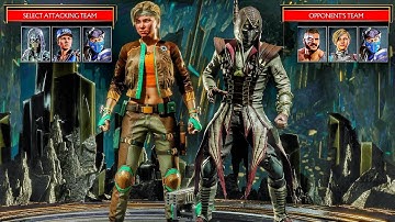 Noob Saibot and Sonya Online Fight with Opponent | AI Battle | Mortal Kombat 11