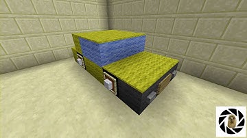 Minecraft - How To Build Transformers G1 Bumblebee!