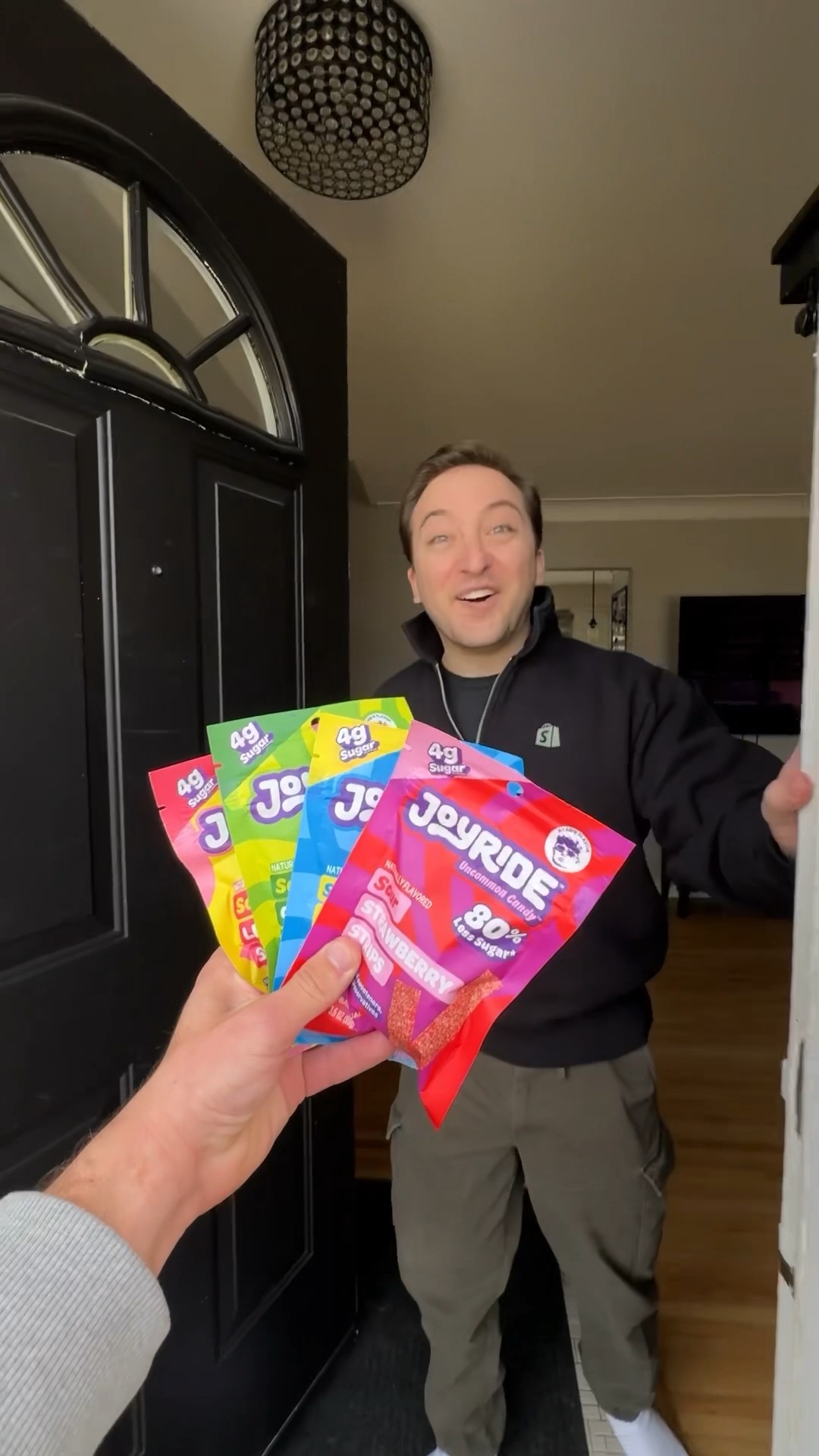 surprising my first international customer