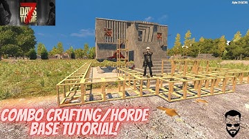 A20 Combo Horde/Crafting Everyday Base Build Guide Tutorial