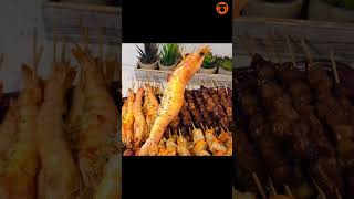 Air-fryer shrimp skewers | 4 Air-fryer skewer recipes compilation in my Channel！Welcome to watch it