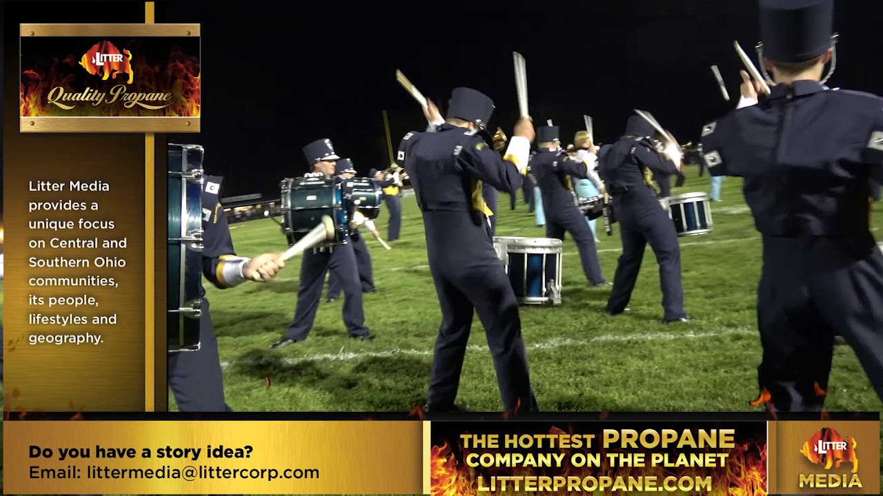 Wellston HS Marching Band Performance 8/25/18 chillicothe ohio