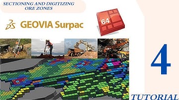 Sectioning And Digitizing Ore Zones in Surpac Software | Step_by_Step