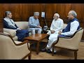 Omar & Farooq Abdullah meet PM Modi, call for polls in J&K before 2019 ends