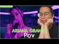 Ariana grande pov official live performance vevo  reaction fr