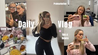 Daily Vlog: Januar Recap, Ups& Downs, Probearbeiten, OP, Contentdreh & Sister Time..