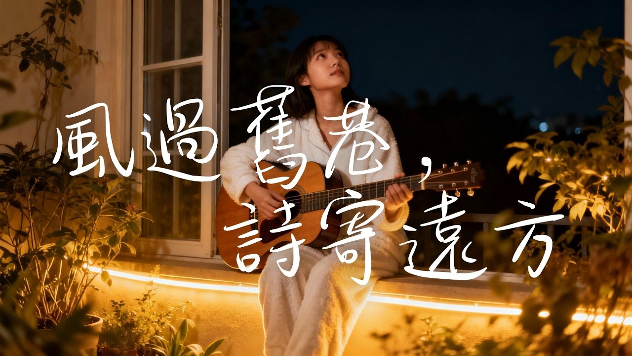 2025最好聽華語歌單🍃【風過舊巷，詩寄遠方】讀書・工作・放鬆最佳背景音樂 |民歌風格原創抒情歌🎧｜純淨舒緩音樂 ✨ #民謠小酒館 #療愈音樂 #華語流行  #民謠 #助眠音樂 #中文歌 #懷舊音樂