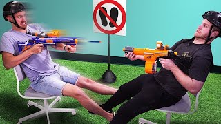 NERF Last Man Sitting Challenge!