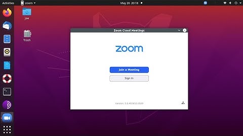 Install Zoom In Ubuntu 20.04