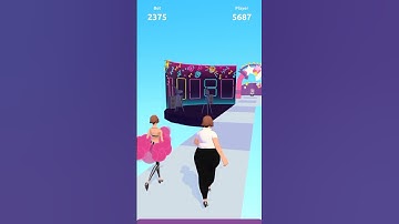 Makeover Run: Walkthrough All Levels |Gameplay#13 | #Shorts