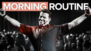 10 Minute Morning Routine to Prime for Success motivational speech by Tony Robbin