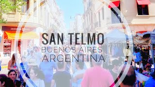 San Telmo Market in Buenos Aires, Argentina