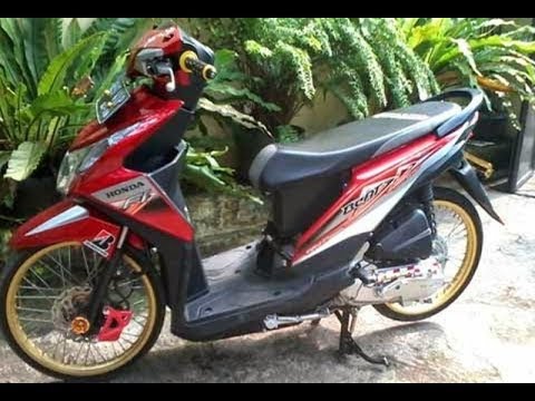 Tm2 Video Modifikasi Motor  Honda Beat Velg  Jari jari  