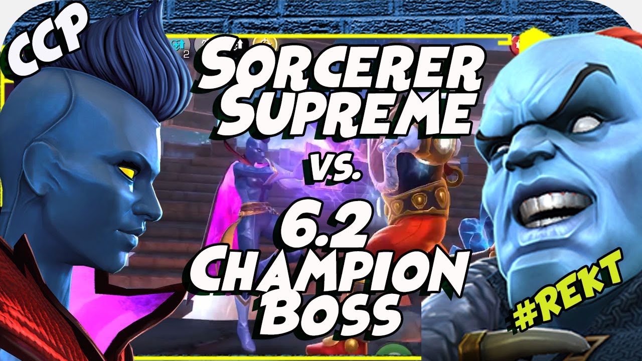 Sorcerer Supreme May Be The Best Counter to 6.2 Champion Boss | Marvel Contest of Champions