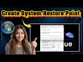 How To Create A System Restore Point In Windows 11 | Data Protection (2025)