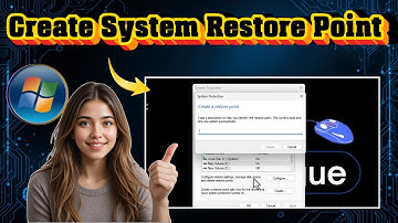 Een systeemherstelpunt maken in Windows 11 | Gegevensbescherming (2025)
