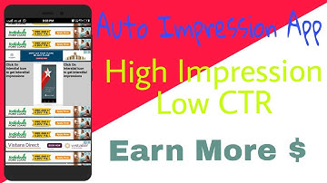Auto Impression App || Increase your admob impressions || save admob account to suspend || Thunkable