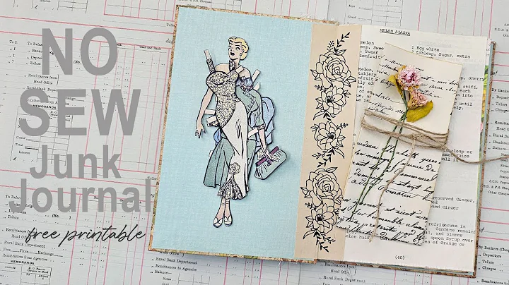 Basic No Sew Junk Journal | Junk Journal ideas