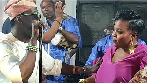 WATCH ACTRESS BIMBO THOMAS AND FUJI STAR SULE ALAO MALAIKA DANCE COMPETITIVE ON STAGE
