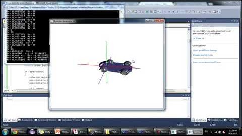 Vehicle in 3D C#, OpenGl