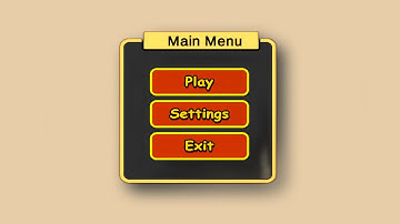 Unity Tutorial || UI Menu Rapi
