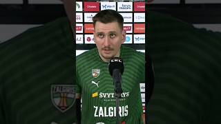 Žalgiris vs. Šiauliai: half-time interviews #zalgiris #siauliai #ulanovas #lkl #krepsinis