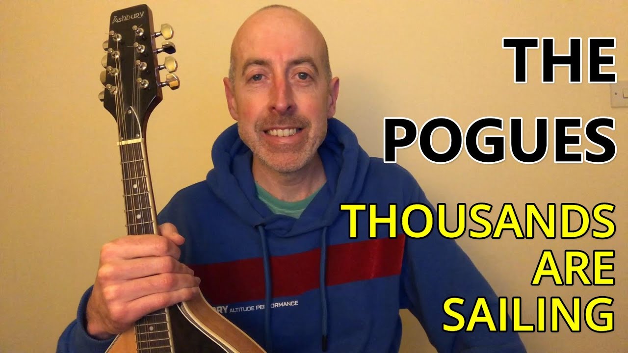 Thousands Are Sailing (The Pogues) Mandolin Instrumental Tutorial