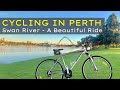 Cycling in Perth Australia: Swan River | VIRTUAL BIKE RIDE