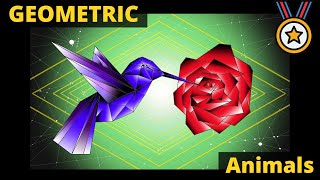 Amazing Geometric Animal ART