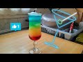 Comment faire le cocktail arc en ciel sans alcool cocktail boissons boisson