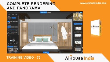 Complete Tutorial on Rendering and Panorama | Training Video 73 | AiHouse India