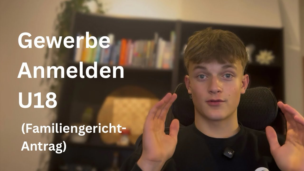 Als 14-Jähriger ein Gewerbe anmelden - Erfahrung Familiengericht 