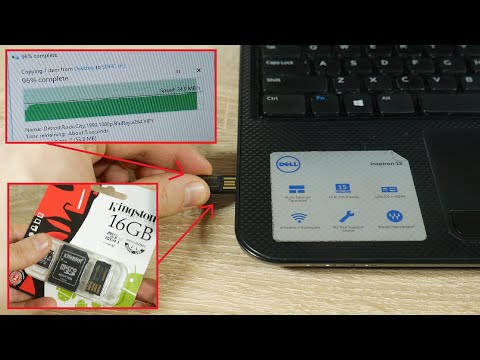 Kingston memory card mobility Kit unboxing & speed test