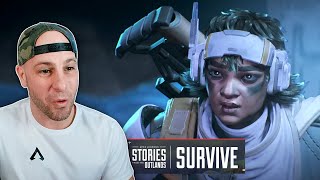 I want that BAT 🦇 'Survive' trailer Reaction - Apex Legends Stories From The Outlands