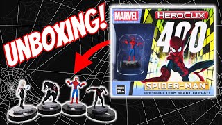 Unboxing the SPECTACULAR New Spider-Man 400 Heroclix Set!