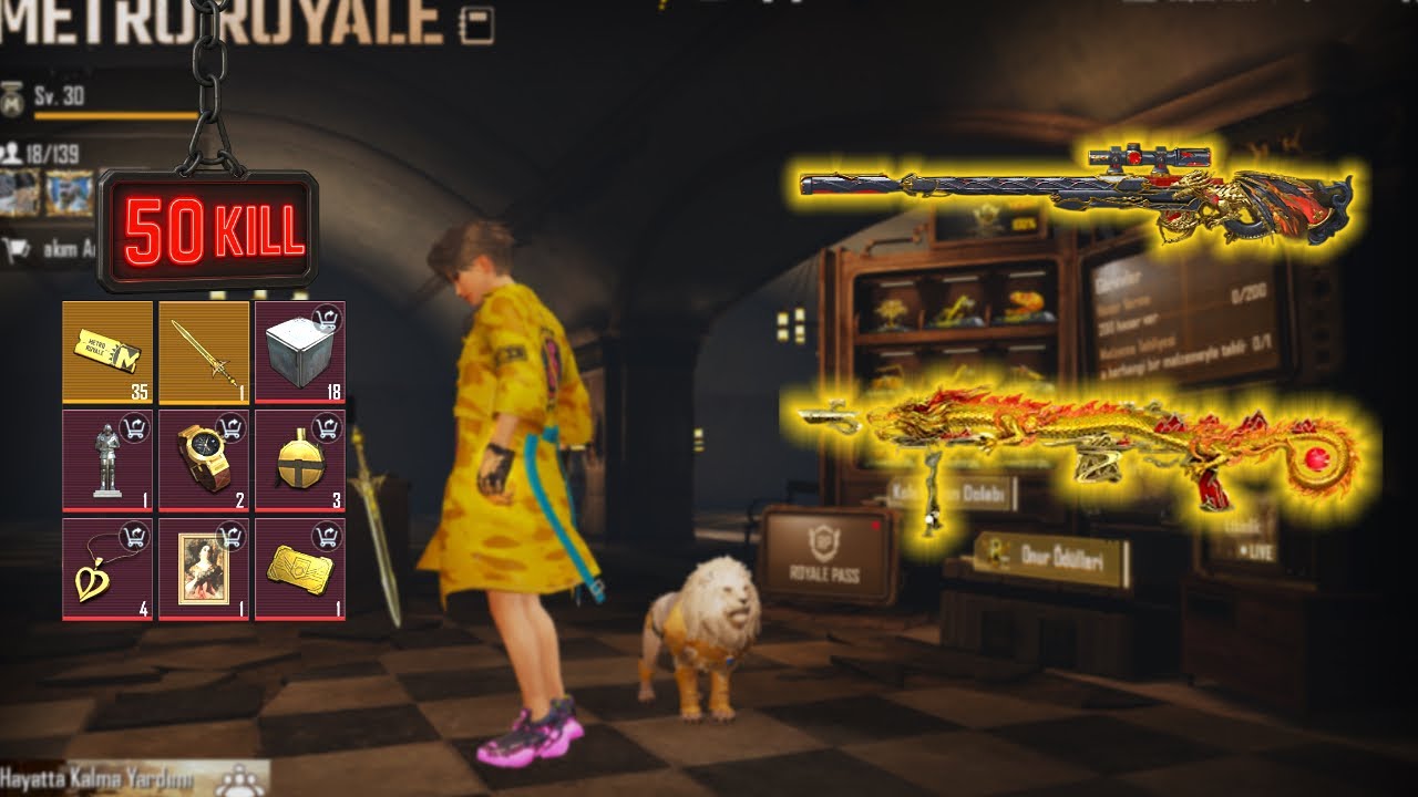 LİAN METRO BAD DAY 🥹 | 🎫 MAP + 50 kill | MK14+AWM 🤩