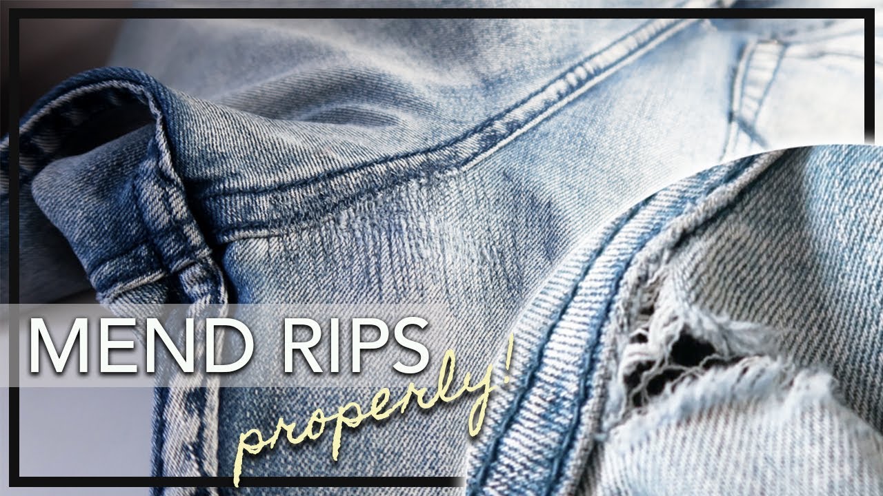 How jeans can be repaired (and when they can't) – Permanent Style