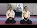 Aikido - Tamura Nobuyoshi shihan & Ueshiba Moriteru doshu - 2000 - Paris
