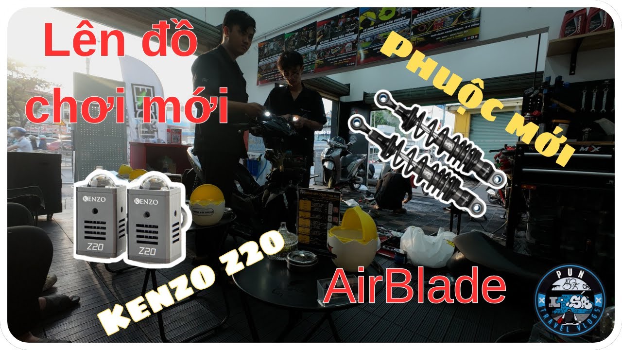 NHỮNG MÓN ĐỒ CẦN THIẾT KHI ĐI TOUR | AirBlade 125 | POV | Pun Travel Vlogs