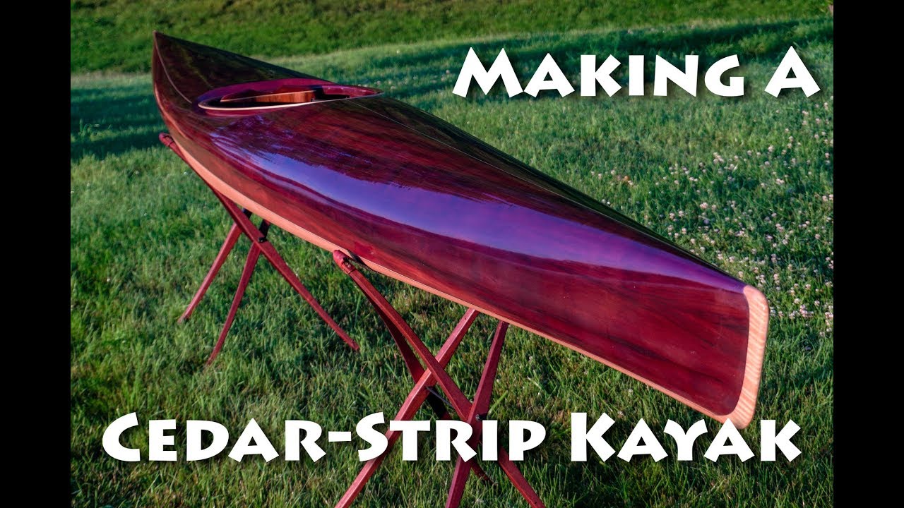 Making a Cedar Strip Kayak - micrBootlegger Sport Build 