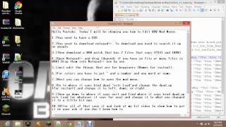 How to edit waw patches