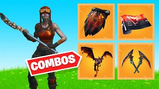 BEST BLAZE Skin Combos! MOLTEN RENEGADE RAIDER?!? BLAZE RENEGADE RAIDER?!?