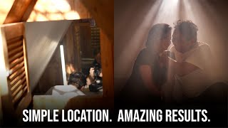How to Make the Most out of a SIMPLE Location  A Photography and Lighting Tutorial