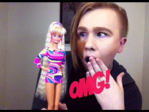 barbie totally hair 25th anniversary doll