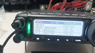 Updating the firmware of a Yaesu FT-891 with a scare included