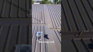 Patio and carport flashings #roofing #buildingconstruction