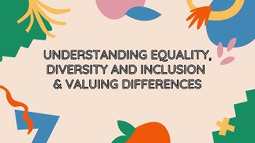 Equality, Diversity & Inclusion
